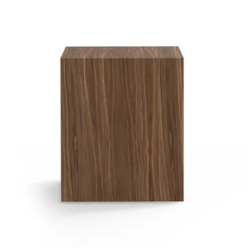 Mass side table 40x40x47 cm - Walnut - New Works
