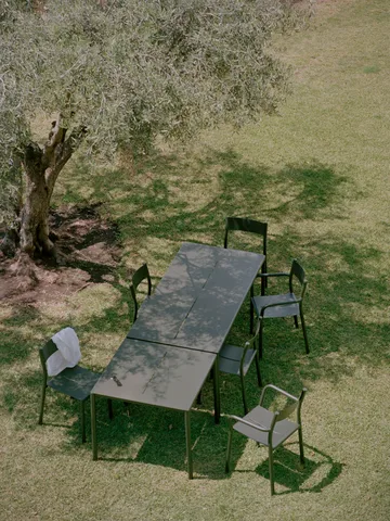 May Chair Outdoor chair - Dark green - New Works