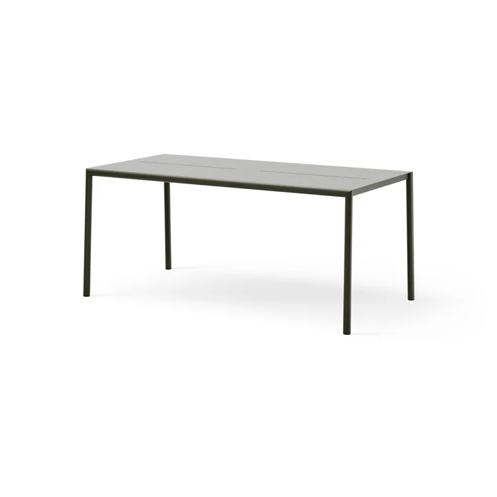 May Tables Outdoor table 170x85 cm - Dark green - New Works