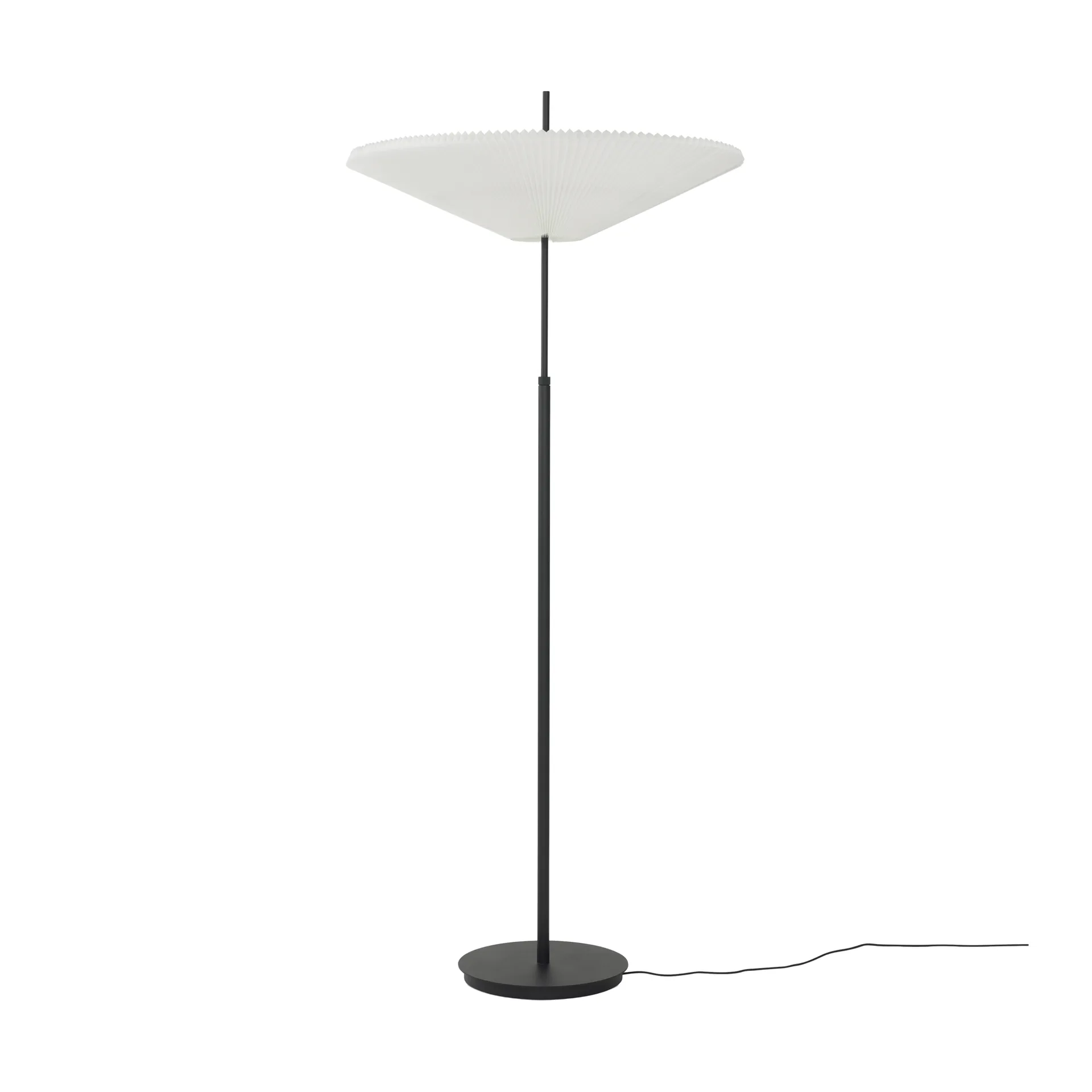 Nebra floor lamp, White (white), 150 cm New Works