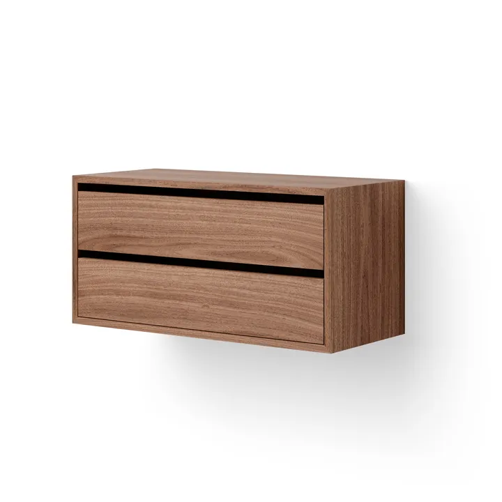 New Works drawer section 79x35 cm - Walnut - New Works