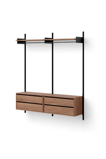 New Works drawer section 79x35 cm - Walnut - New Works