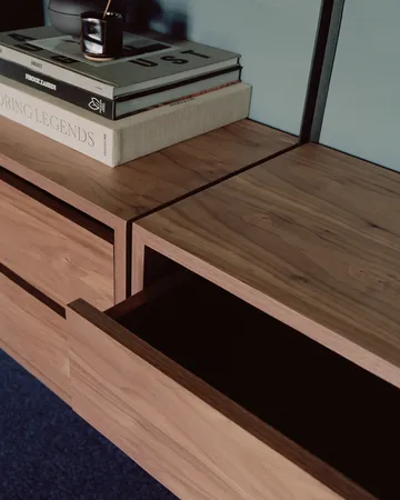 New Works drawer section 79x35 cm - Walnut - New Works