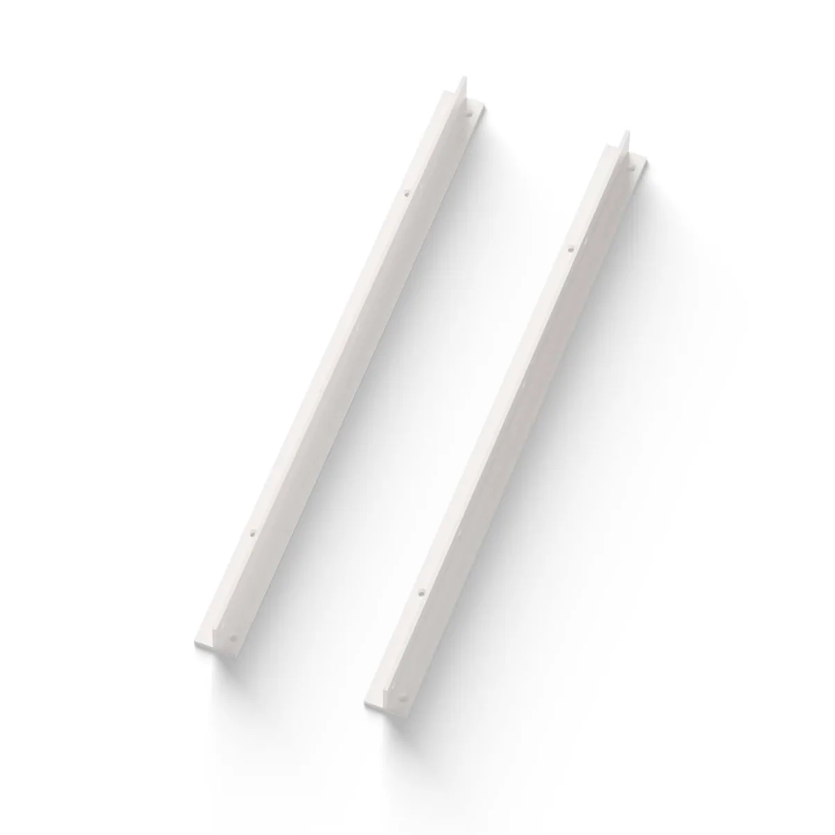 New Works wall rail 45 cm 2-pack, White New Works