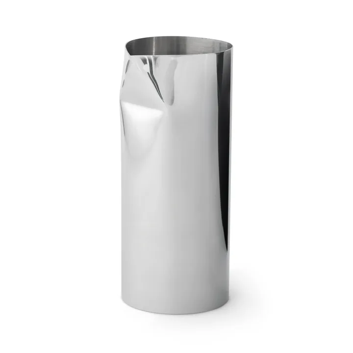 Pleat carafe - Stainless steel - New Works
