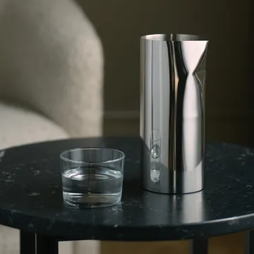 Pleat carafe - Stainless steel - New Works