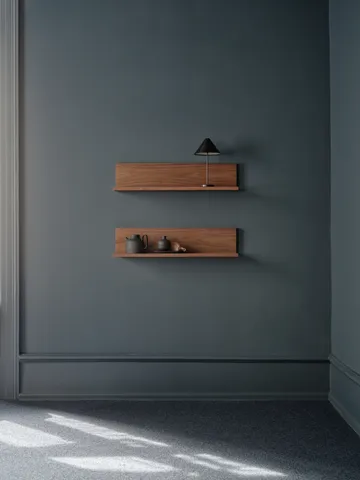 Tana wall shelf 75 cm - Walnut - New Works