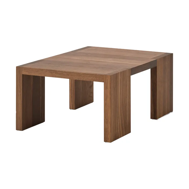 Tennon coffee table - Fumed Oak, 61x43 cm - New Works