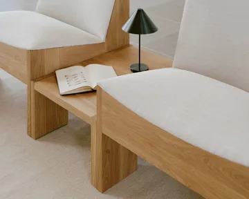 Tennon coffee table - Oak, 61x43 cm - New Works