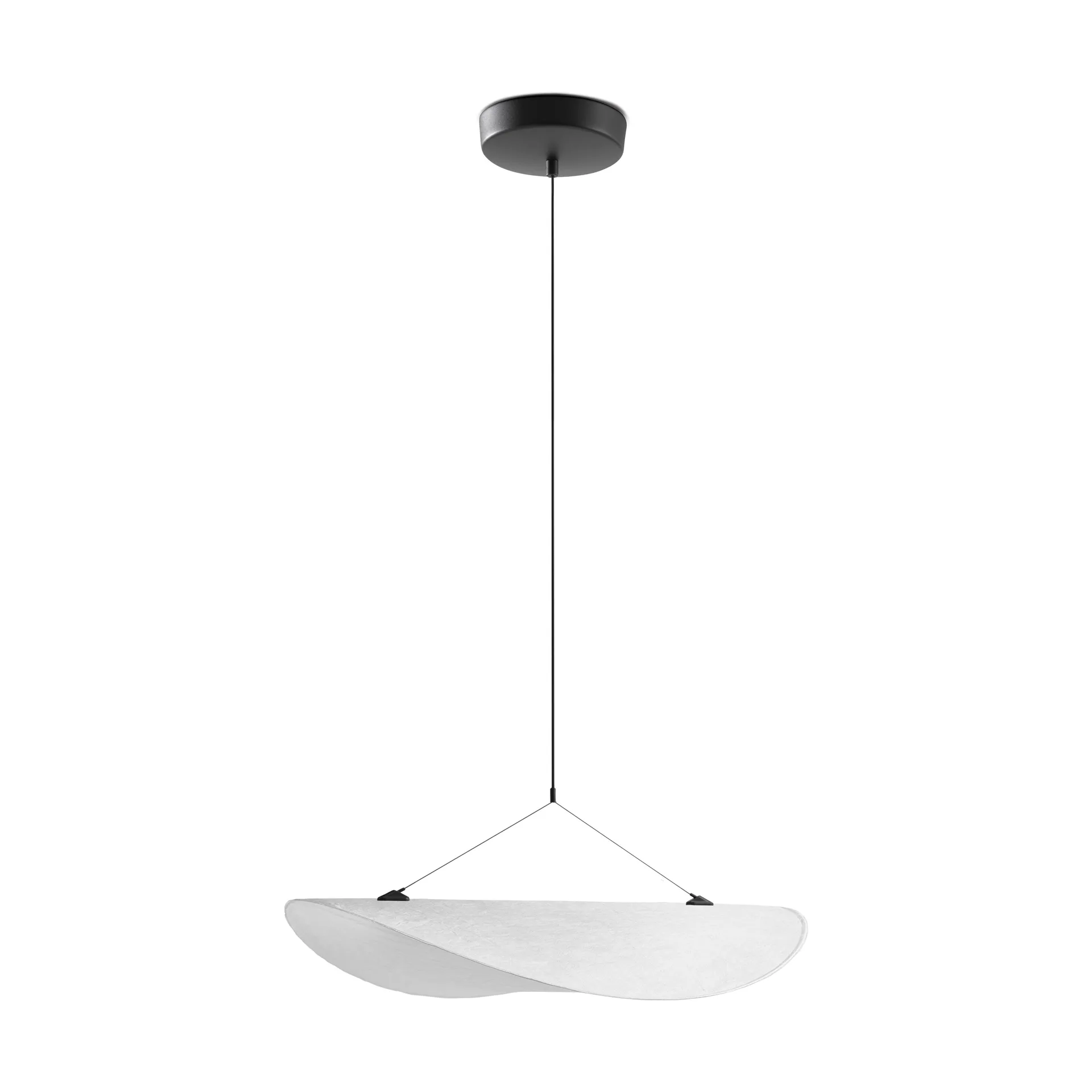 Tense Pendant, White, Ø55 cm New Works