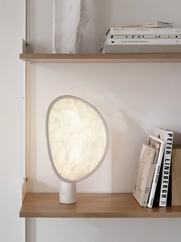 Tense portable table lamp 43 cm - White - New Works