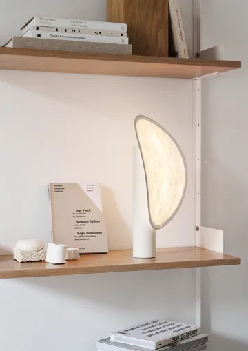 Tense portable table lamp 43 cm - White - New Works
