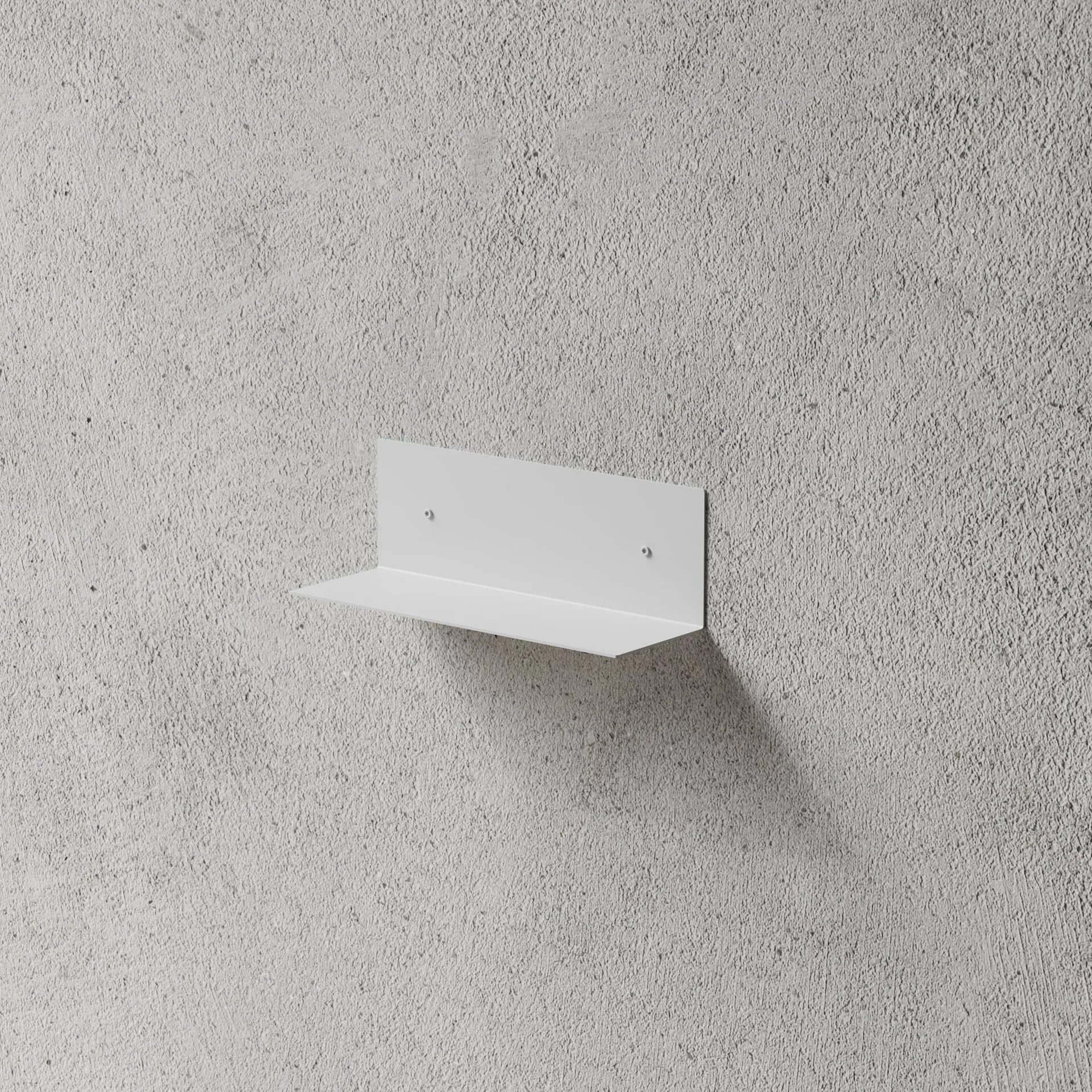 Nichba bathroom shelf, White, 30 cm Nichba