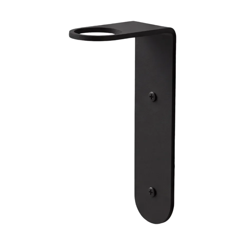 Nichba soap holder, Black, single Nichba