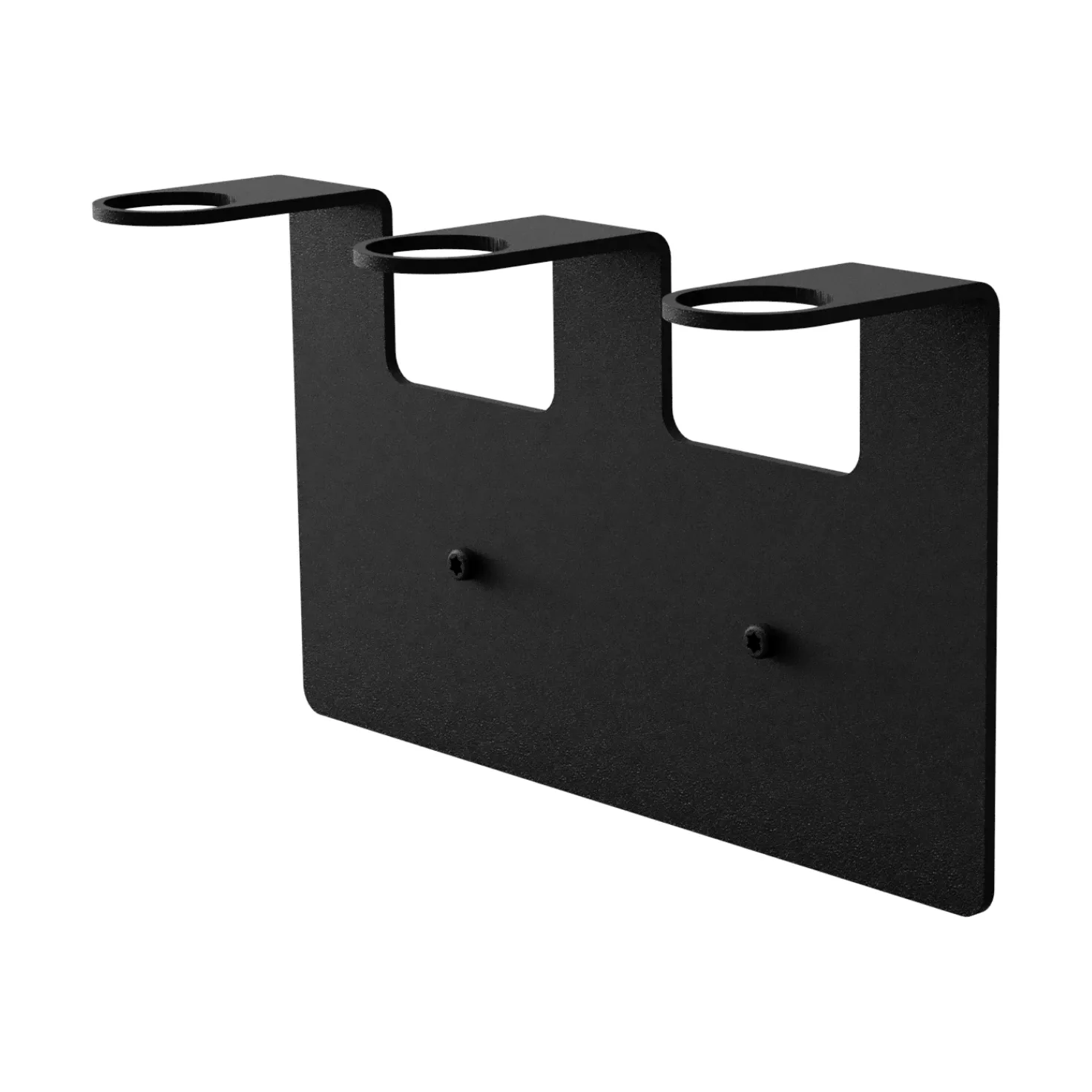 Nichba soap holder, Black, triple Nichba