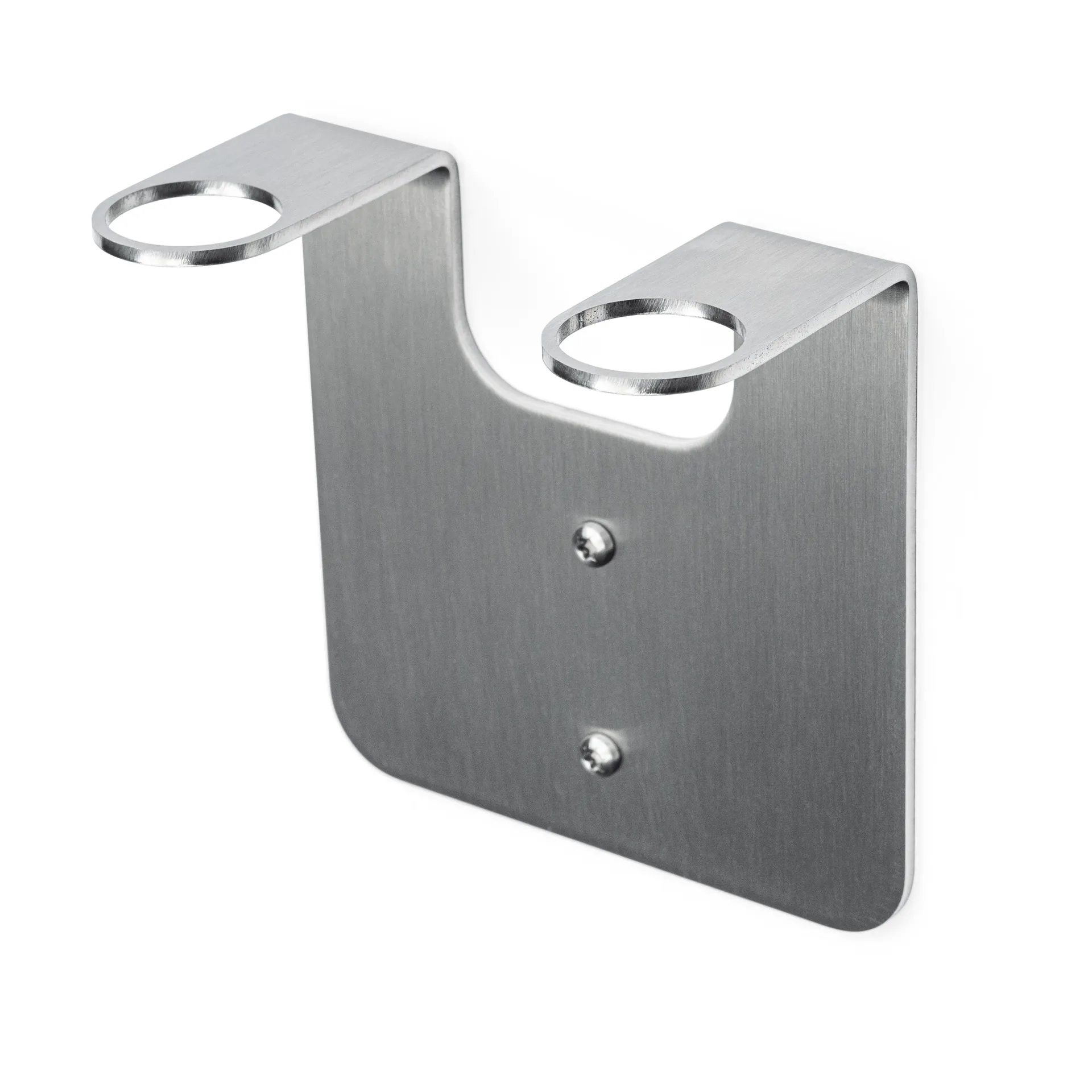 Nichba soap holder, Brushed stainless steel, double Nichba