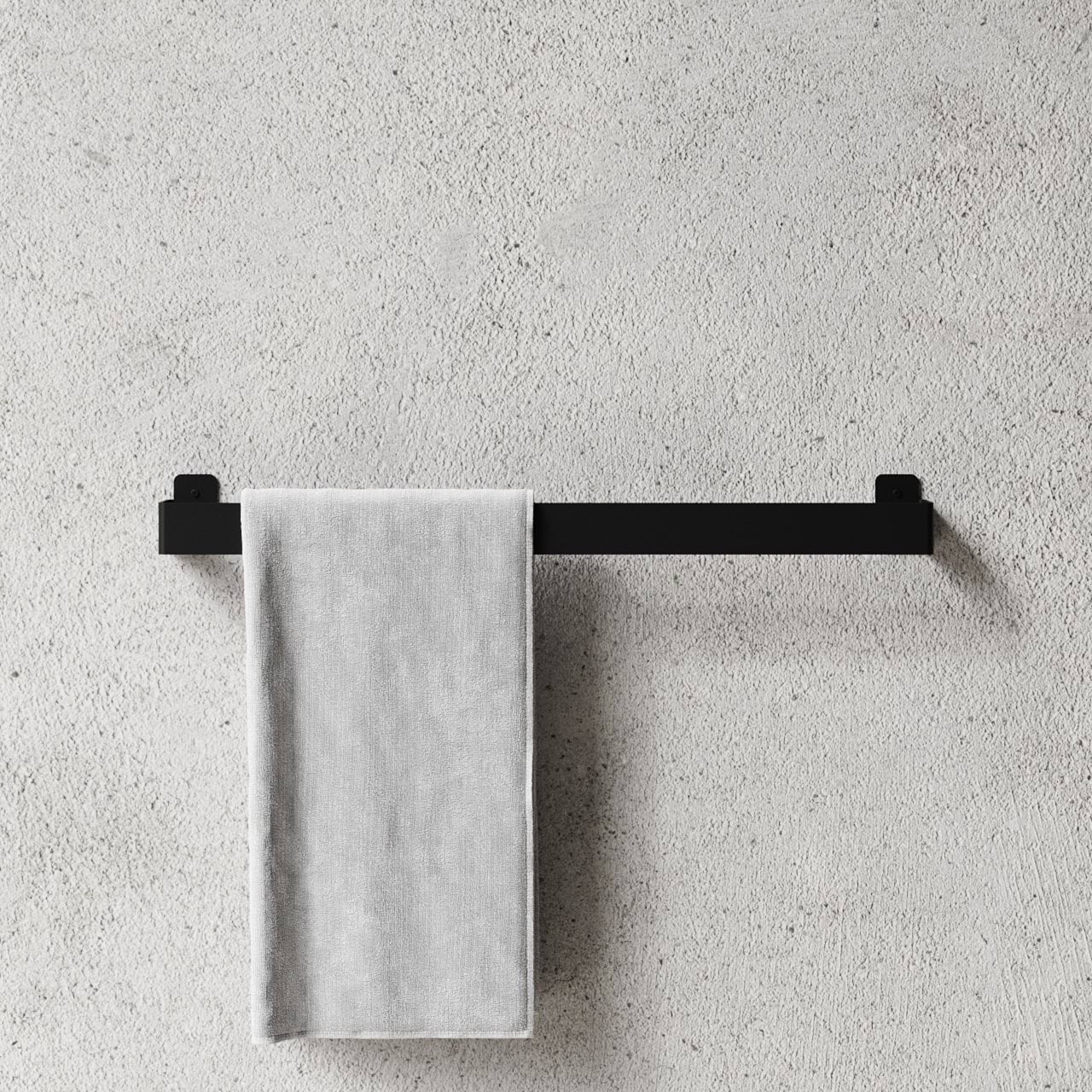 Nichba towel hanger, Black Nichba