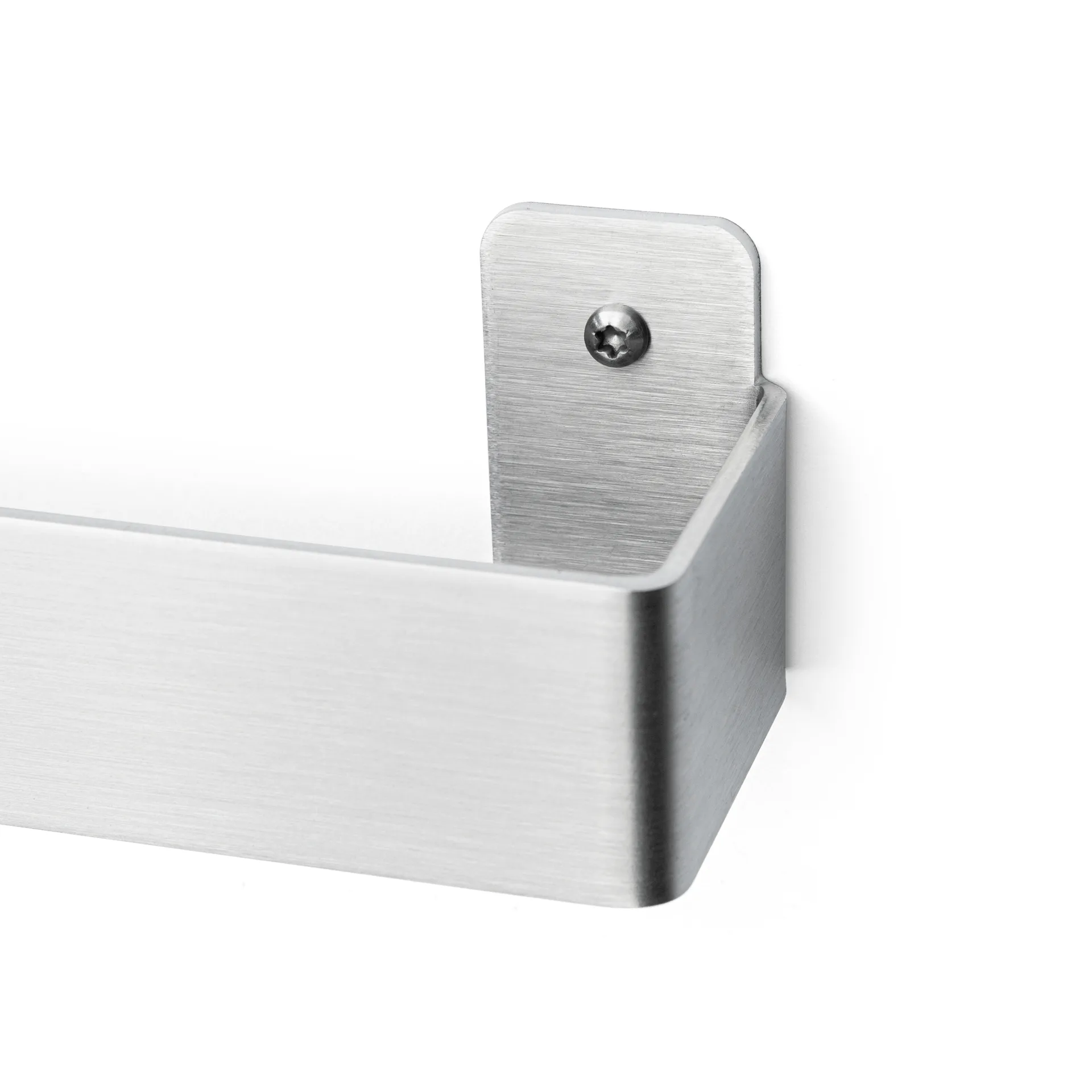 Nichba towel hanger, Brushed stainless steel Nichba