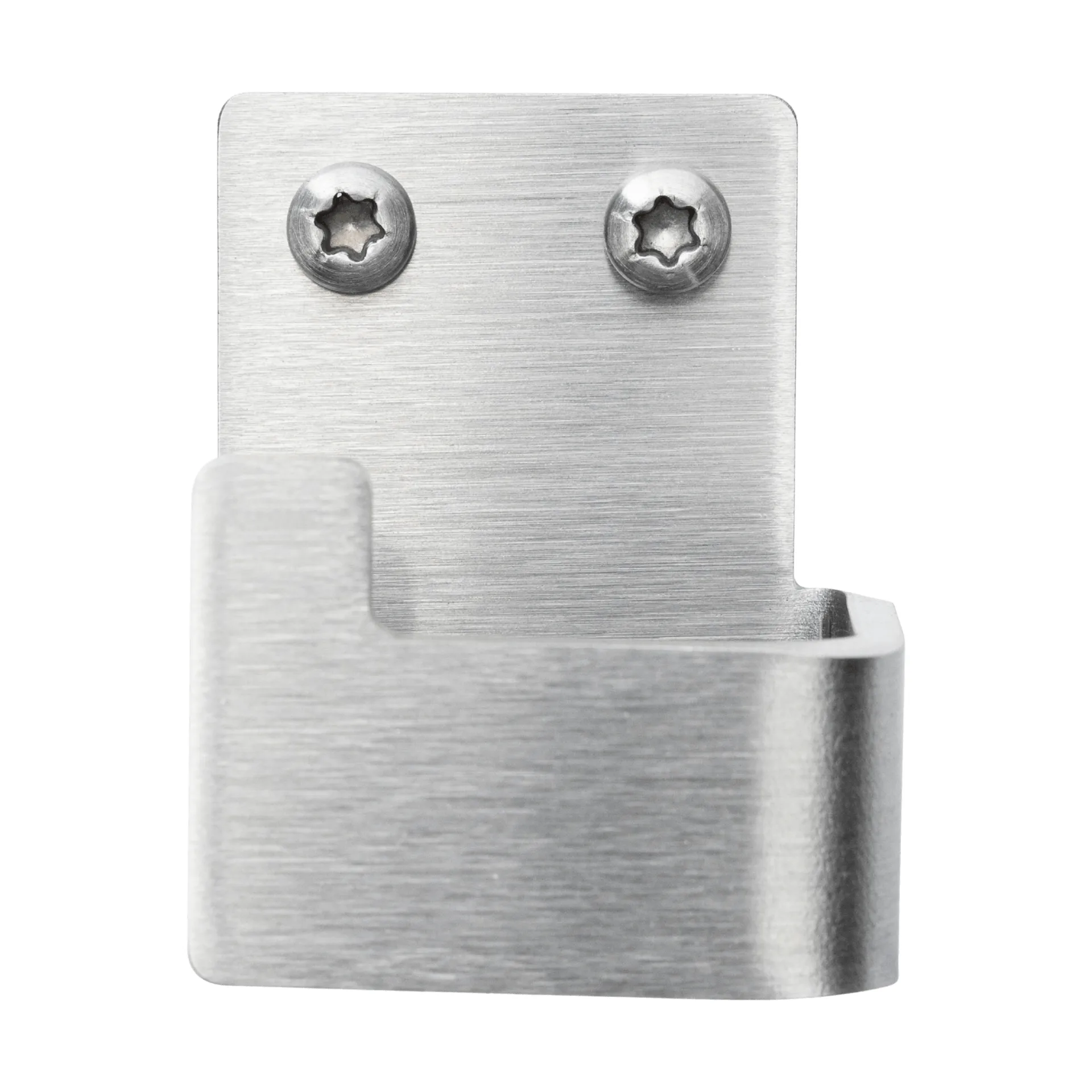 Nichba towel hook, Brushed stainless steel, 2-pack Nichba