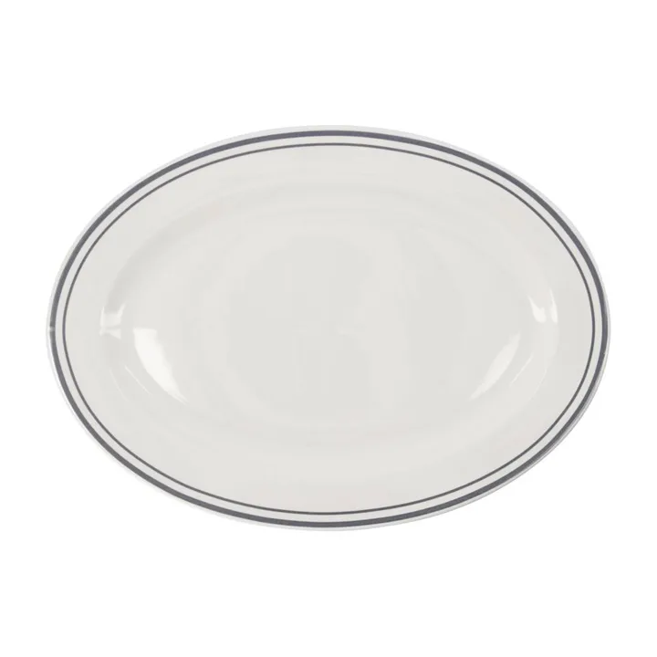 Bistro serving plate 29.5x40 cm - grey - Nicolas Vahé