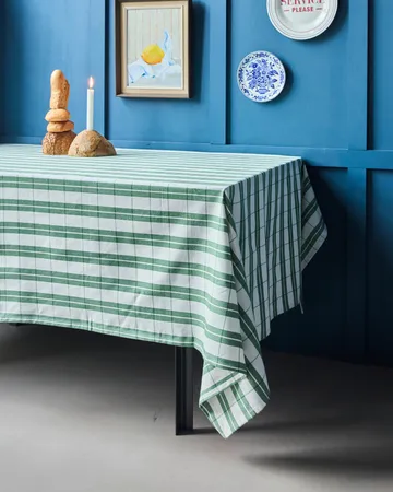 Chef tablecloth - Green, 150x260 cm - Nicolas Vahé