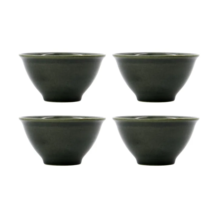 Hala bowl Ø12 cm 4-pack - Green - Nicolas Vahé