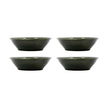Hala bowl Ø17 cm 4-pack - Green - Nicolas Vahé