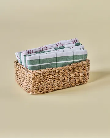 Naba storage basket - Natural, 12x22 cm - Nicolas Vahé