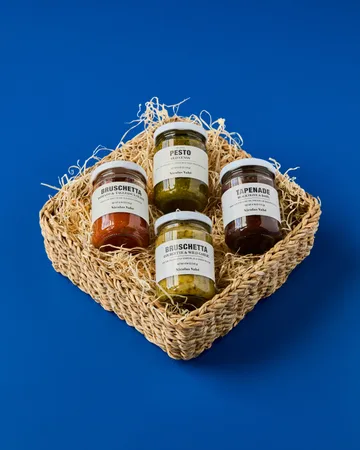 Naba storage basket - Natural, 21x21 cm - Nicolas Vahé
