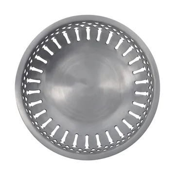 Nicolas Vahé bread basket 2 pieces - Antique silver finish - Nicolas Vahé