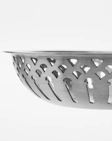 Nicolas Vahé bread basket 2 pieces - Antique silver finish - Nicolas Vahé