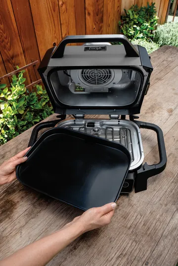 Ninja Woodfire BBQ plate 28x37 cm - Black - Ninja