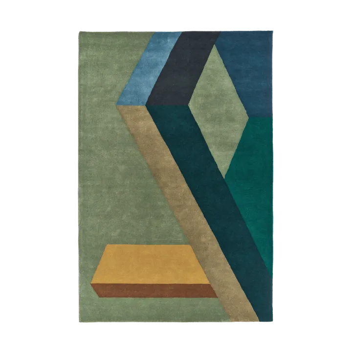 ASPEKT wool rug Pavilion Petroleum - 250x350 cm - NJRD
