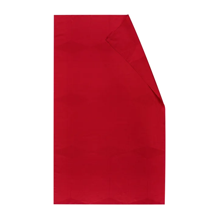 Geometric tablecloth 147x250 cm - Red - NJRD