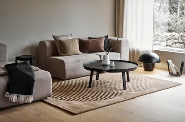 Levels Circles wool rug - Beige, 170x240 cm - NJRD
