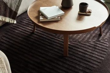 Levels Circles wool rug - Brown, 170x240 cm - NJRD