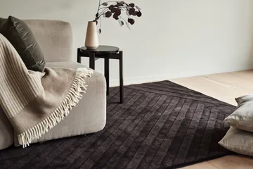 Levels Stripes wool rug - Brown, 170x240 cm - NJRD