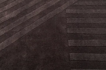 Levels Stripes wool rug - Brown, 200x300 cm - NJRD