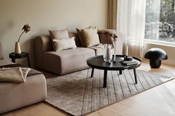 Levels Stripes wool rug - Taupe, 170x240 cm - NJRD