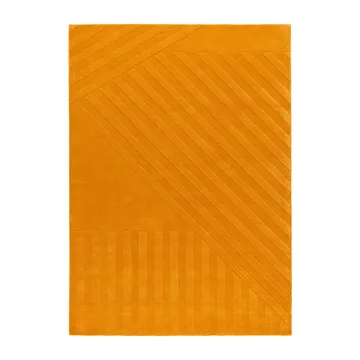 Levels Stripes wool rug - Yellow, 200x300 cm - NJRD