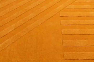 Levels Stripes wool rug - Yellow, 200x300 cm - NJRD