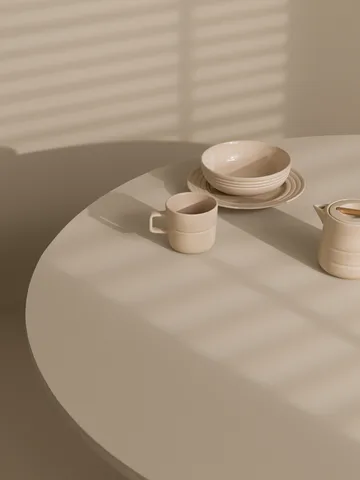 Lines bowl Ø16 cm 6-pack - beige - NJRD