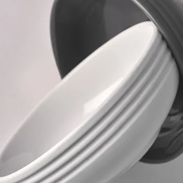 Lines bowl Ø16 cm 6-pack - white - NJRD