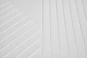 Stripes bath mat 50x90 cm - White - NJRD