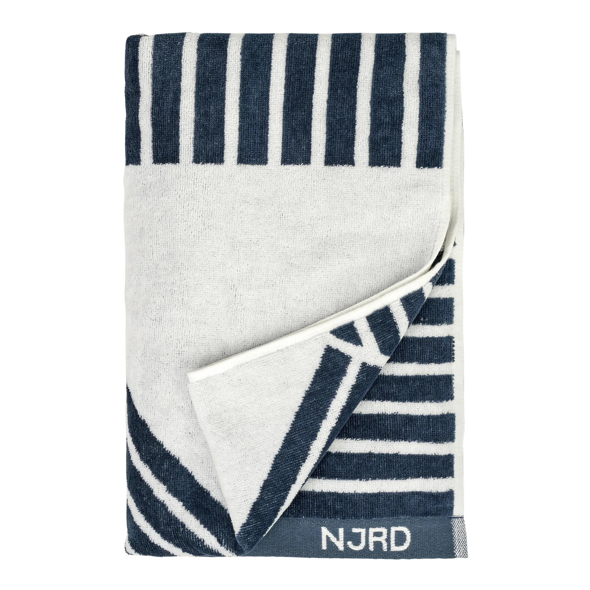 Stripes bath towel 70x140 cm, Blue NJRD