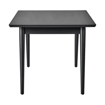 VIOR dining table 90x120 cm - Black lacquered oak - NJRD