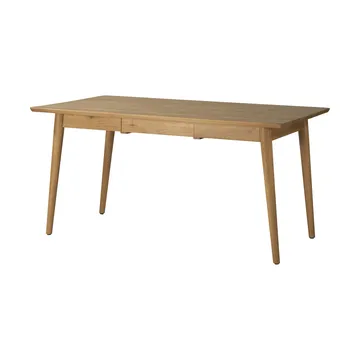 VIOR dining table 90x120 cm - Lacquered oak - NJRD