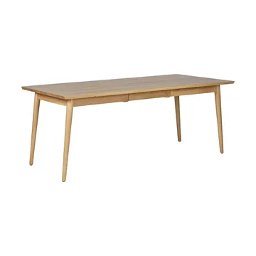 VIOR dining table 90x200 cm - Lacquered oak - NJRD