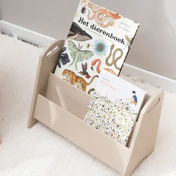 Book holder bookshelf for children - Beige - Nofred