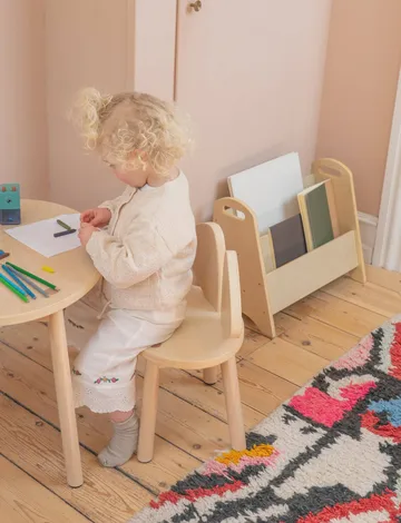 Book holder bookshelf for children - Birch - Nofred